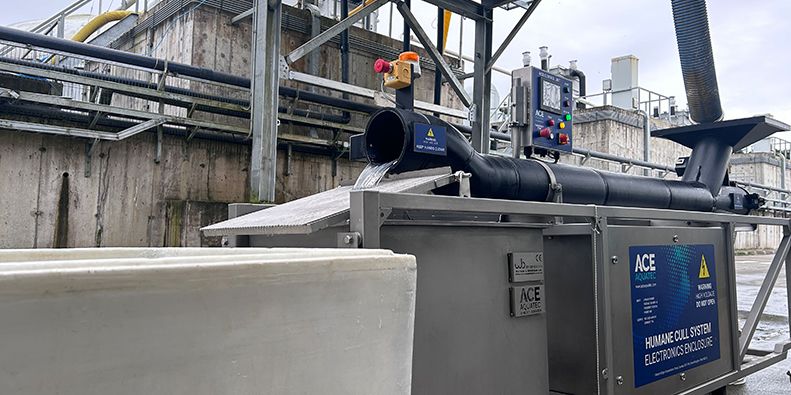 Lago Sofía and Ace Aquatec partner to install humane culling system following successful trials