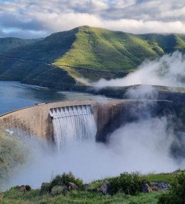 Lesotho Highlands trout farmer reaches for the sky with A-HSU® stunning technology