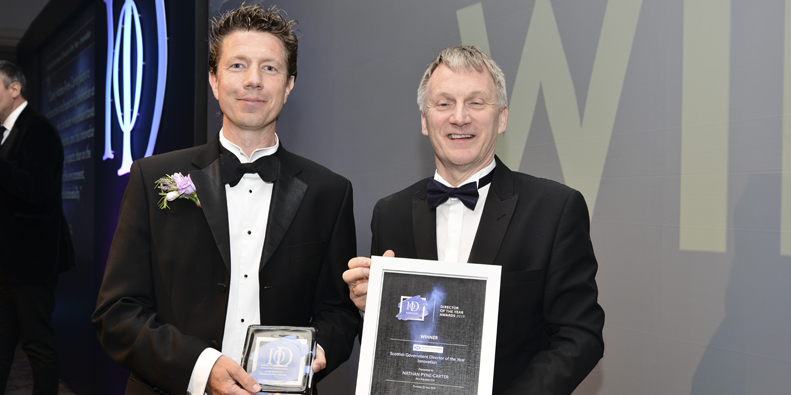 Managing Director Nathan Pyne-Carter wins Scotland Director of the Year award