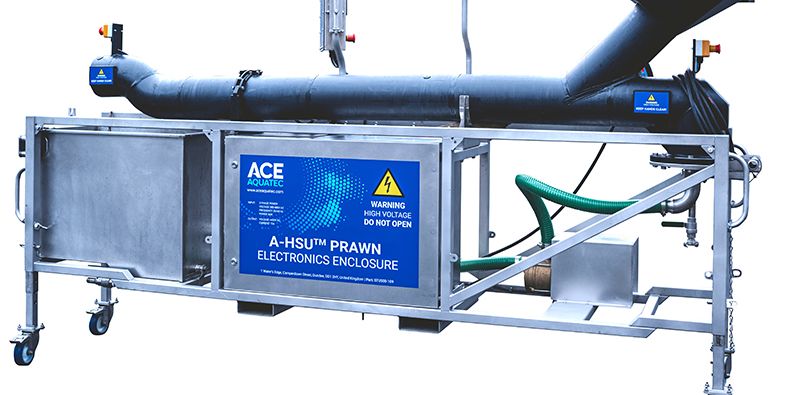 Ace Aquatec expands on its current offering of welfare-focused, technology driven products with the Prawn Humane Stunner Universal