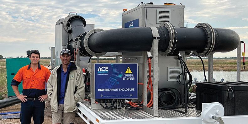 Mobile harvesting system transforms operations for Aquna Sustainable Murray Cod